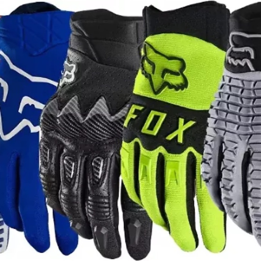 Fox Racing Motorcycle Gloves Bundle